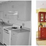 مطبخ جديد بلون غني مشرق