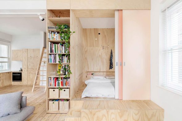 شقة استوديو الديكور