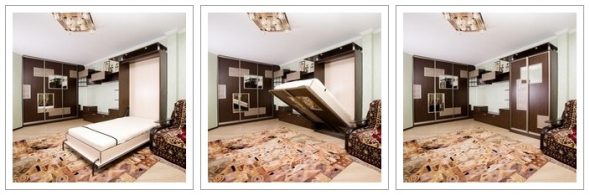 أسرة قابلة للطي أفقية قابلة للطي