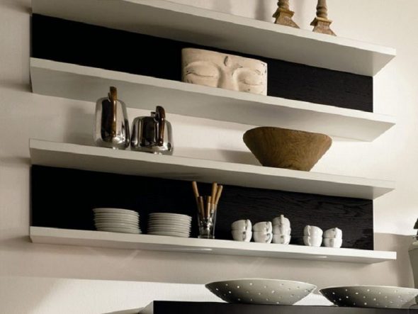 أرفف مفتوحة