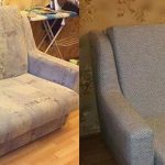 حشوة أريكة صغيرة في المنزل