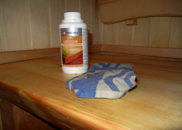 التشريب بمحلول وقائي