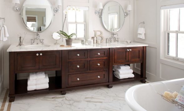 خزائن الحمام التوأم