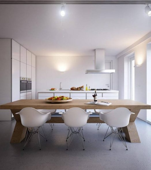 مطبخ دافئ دون الكثير