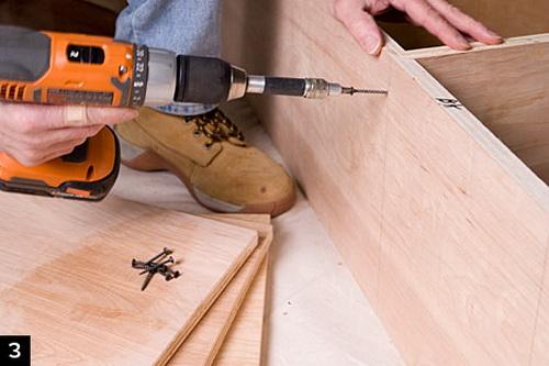 في الأخاديد تعيين الرف