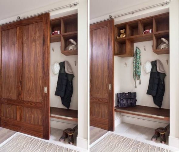 خزانة ملابس واسعة