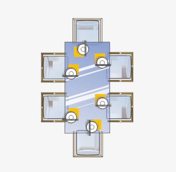 اختيار طاولة الطعام