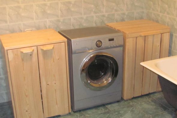 مربع الغسيل وخزانة