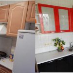 المطبخ قبل وبعد تغيير الواجهات