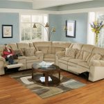 البيج تحويل صوفا في غرفة المعيشة