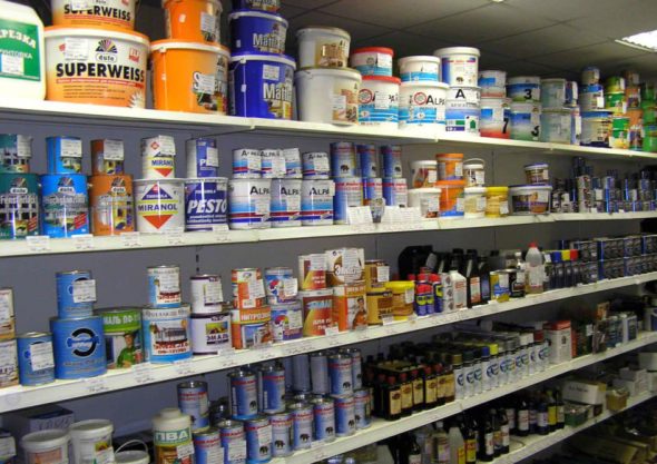 أنواع الدهانات المائية