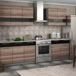 المطبخ الخطي الحديث