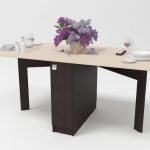 كتاب طاولة في شكل تكشفت للمطبخ أو غرفة المعيشة