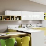 طاولة تحويل للمطبخ مع سطح طاولة منزلق