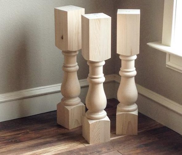 سيقان كبيرة وواسعة