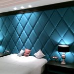 كبير اللوح الأمامي الجدار مع نمط - الماس