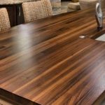 جزيرة المطبخ الخشبي