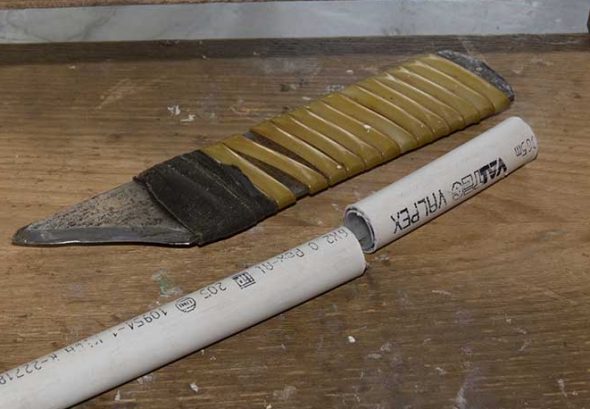 نجعل أنبوب الطول المطلوب