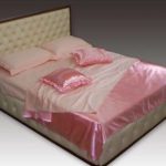 سرير منجد مع آلية رفع ورفع من أربعة جوانب