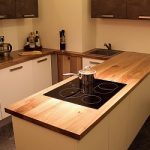 كونترتوب المطبخ من كتلة صخرية البرية