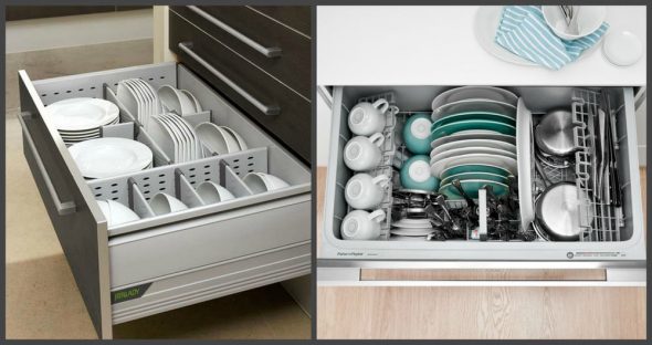 أدراج المطبخ