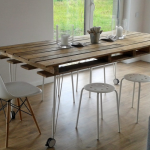 طاولة المطبخ من البليت تفعل ذلك بنفسك