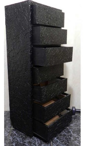 مضمد أسود بعد تلطيخ