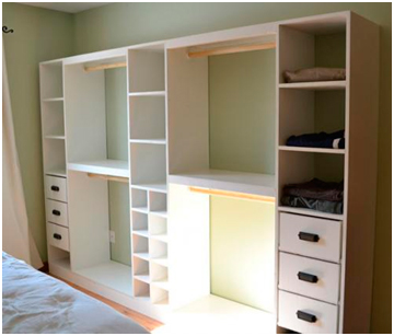 خزانة من الخشب المضغوط