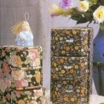 نصف دائري كرتون زهرة الصناديق