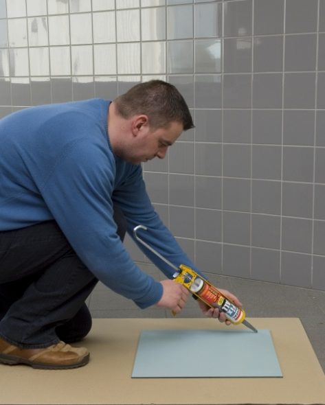 تطبيق شرائط الغراء