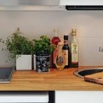 المطبخ الخشب الصلب الحديثة