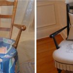 كرسي قديم ، لكن قوي ومفضل بطريقة جديدة