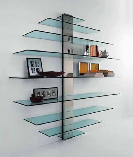 أرفف زجاجية