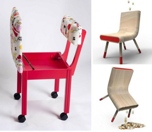 الكراسي البنك أصبع