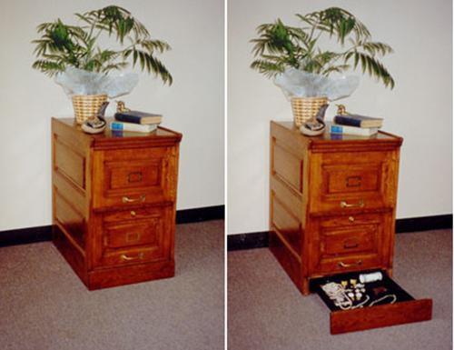 مخابئ تحت الأثاث