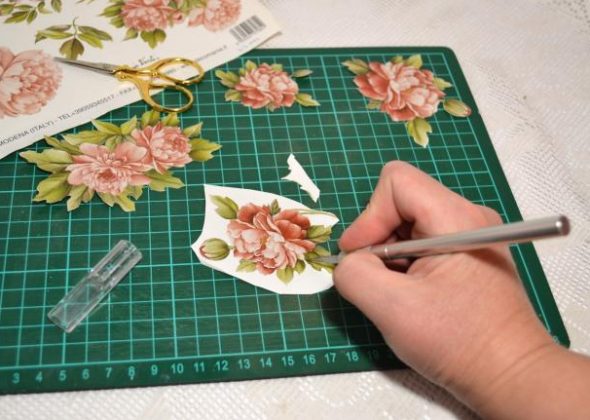 เทคนิคการ decoupage คลาสสิก