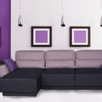 أريكة قطيفة زاوية مع آلية eurobook