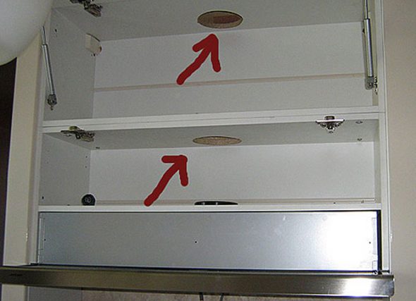 ثقوب في منتصف مجلس الوزراء