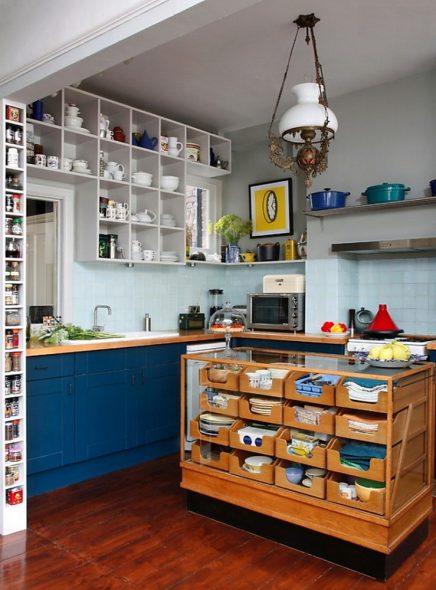 الطبقة العليا من خزائن العرض