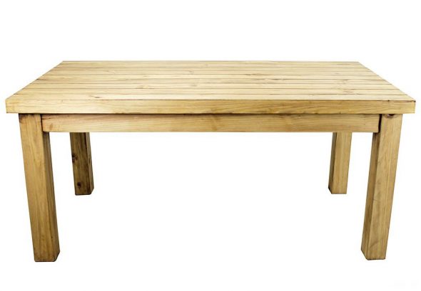 طاولة طعام مستطيلة الشكل