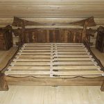 سرير نمط ريفي