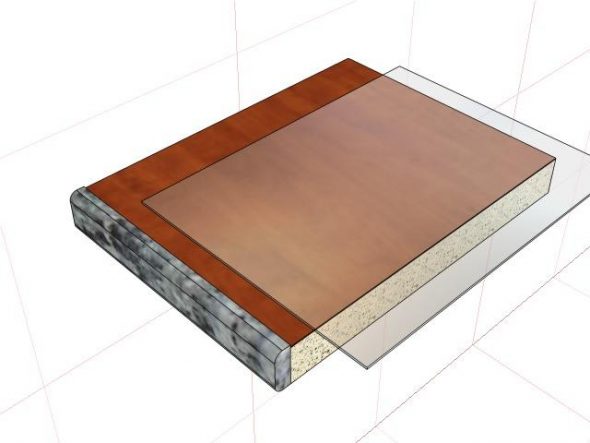 الزجاج يمكن أن تغطي أي سطح.