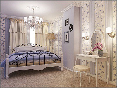 يجب عدم عرض السرير في المرآة.