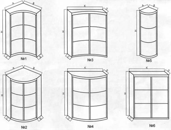 خزائن مستقيمة ومموجة