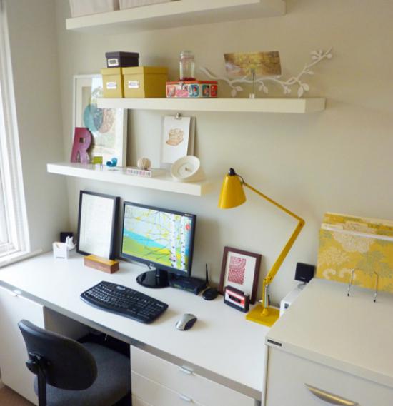 أرفف الحائط