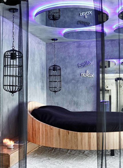 غرفة نوم غير عادية