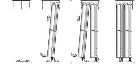 تركيب أبواب المقصورة