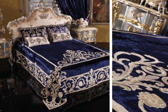 المخملية المفارش