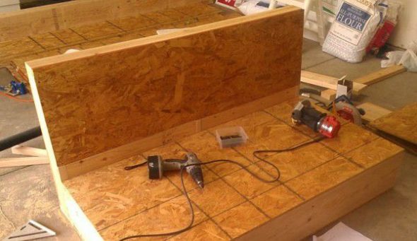 صنع إطار مسند الظهر