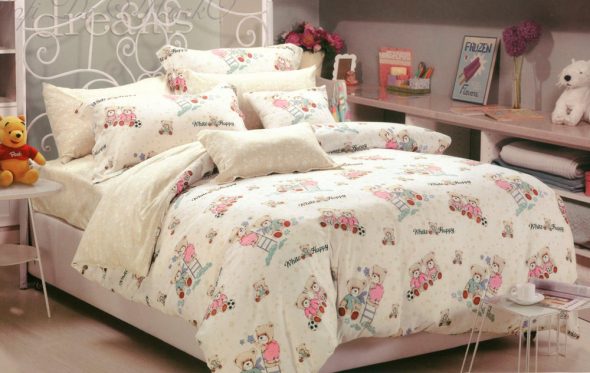 الأطفال الفراش من الساتين